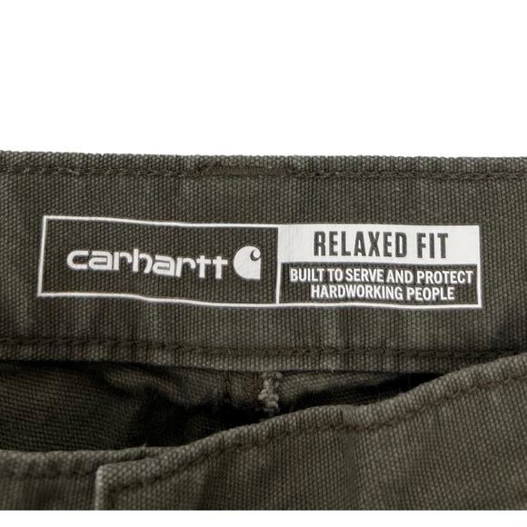 Carhartt Pants 31 X 28 (actual) BN2802-M Relaxed Canvas Double Knee Lot Of 2 - Picture 8 of 16